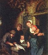 Adriaen van ostade Buying fish oil